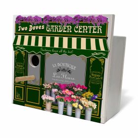 Garden Center Boutique Birdhouse (Q518)