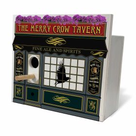 The Merry Crow Tavern Birdhouse (Q519)