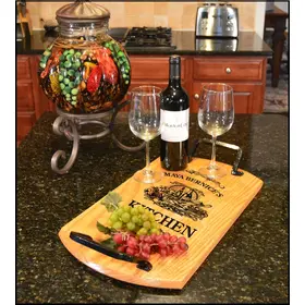'Kitchen' Personalized Bistro Tray (B469)