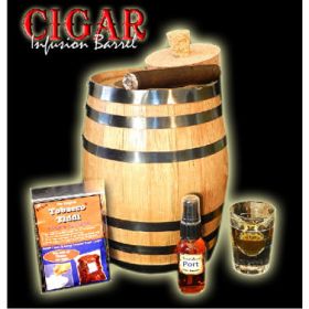 Peppermint Schnapps Cigar Infusion Barrel