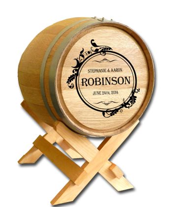 'Tree of Life' Wedding Barrel Card Holder  (B503)