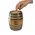 'Moonshine Fund' Mini Oak Barrel Bank (PB101)