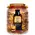 Canadian Rye Whiskey Essence 20ml bottle with glass of smooth rye whiskey, wheat, corn, and oak barrel background.