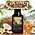 Coconut Rum Essence pouch by Swish Barrel with fresh coconuts, tropical palm leaves and flowers, alongside a crystal glass of amber rum over ice with a coconut garnish.