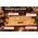 Custom engraved oak whiskey serving tray showing four personalization options: family or bar name, whiskey or bourbon spirit type, establishment year, and city and state, with black iron handles.