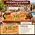 Personalized oak whiskey serving tray with custom name and distillery engraving, crystal whiskey decanter, whiskey glasses, and cigar displayed beside a luxury swimming pool overlooking a golf course at sunset.