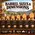 Thousand Oaks Barrel Co. American white oak whiskey aging barrel size and dimension chart comparing 1, 2, 3, and 5 liter, 2.5 gallon, and 5 gallon barrels, with measurements and included wooden spigot, bung, stand, and barrel aging guide.