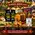 Premium Dark Jamaican Rum barrel aging kit with real American oak barrel, essence packets and glass of aged rum.
