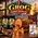 Grog rum barrel aging kit with real oak barrel, two premium grog rum essence packets, whiskey glass, pirate-themed accessories and aging guide for crafting barrel-aged grog rum at home.