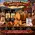 Spiced bourbon whiskey barrel aging kit with real oak barrel, two premium spiced bourbon essence packets, Bootlegger’s Bible aging guide, barrel cleaning kit, whiskey glass, cinnamon and warm spices for aging bourbon at home.