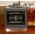 'Sour Mash Whiskey' Personalized Leather Flask B811