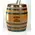'Whiskey Fund' Mini Oak Barrel Bank (PB102)