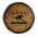 Personalized "Bourbon" Quarter Barrel Clock (B833)