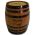 'Tequila Fund' Mini Oak Barrel Bank