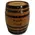 'Tequila Fund' Mini Oak Barrel Bank