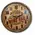 'Wine Bar' Quarter Barrel Clock (QBC2)