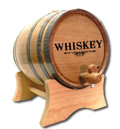 'Whiskey' Oak Barrel (B254)