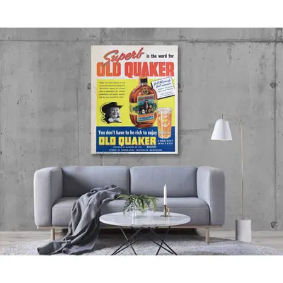 Old Quaker Straight Whiskey