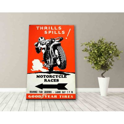 Thrills Spills Motorcycle Races
