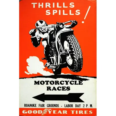 Thrills Spills Motorcycle Races