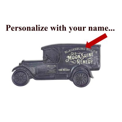Personalized Old Moonshine Remedy Model T Truck Sign