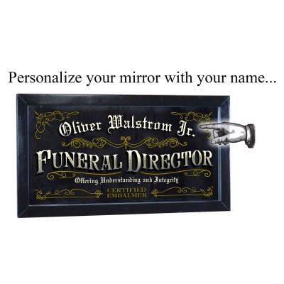 Personalized 'Funeral Director' Decorative Framed Mirror (M4008)