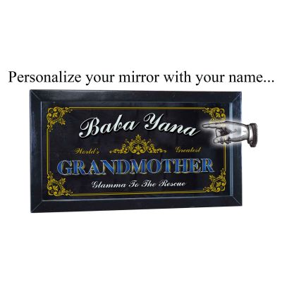 Personalized 'Greatest Grandmother' Decorative Framed Mirror (M4030)
