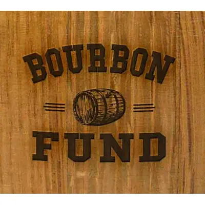 'Bourbon Fund' Mini Oak Barrel Bank (PB103)