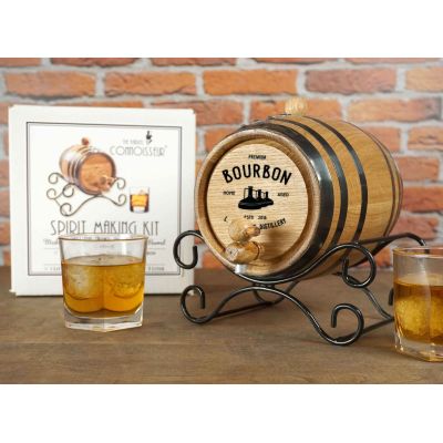 Personalized Barrel Connoisseur® Bourbon Making Kit (B826)