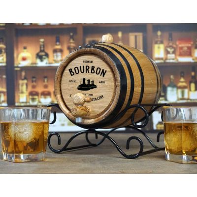 Personalized Barrel Connoisseur® Bourbon Making Kit (B826)