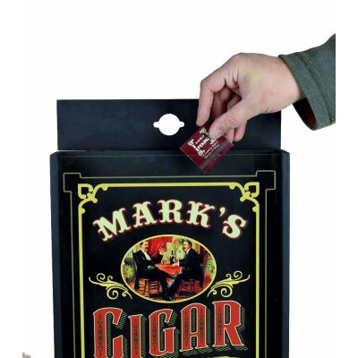 Personalized 'Cigar Lounge'  Match Catcher (B569)