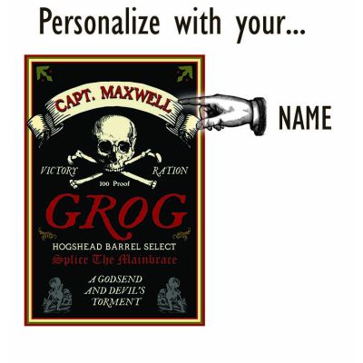 Grog Personalized Sign
