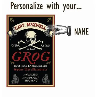 Grog Personalized Sign