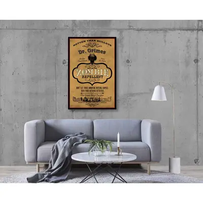 Zombie personalized wood