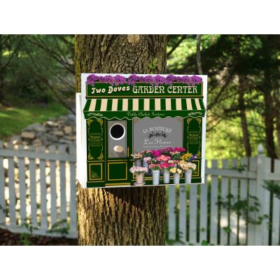 Personalized Garden Center Birdhouse (Q118)