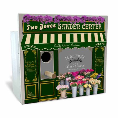 Personalized Garden Center Birdhouse (Q118)