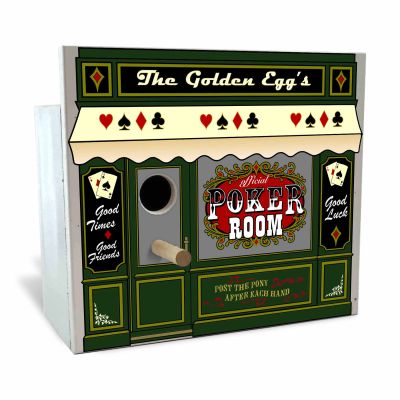 Official Poker Room Birdhouse (Q512)