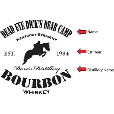 'Kentucky Bourbon' Personalized Oak Barrel (B01)