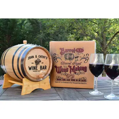 Personalized Barrel XL® Wine Making Kit