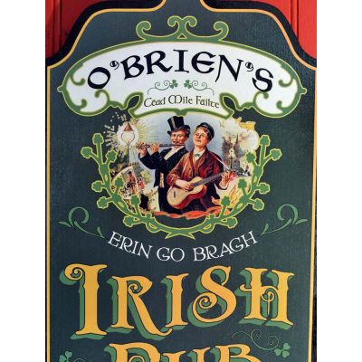 'Irish Pub' Personalized  Sign