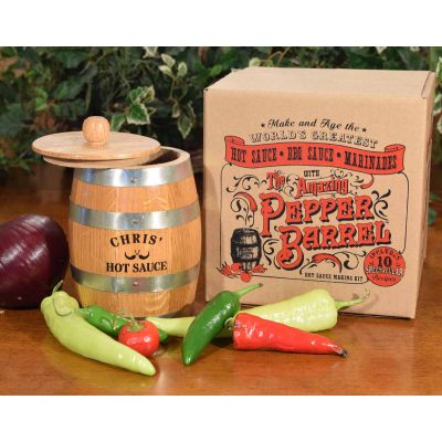 The Amazing Pepper Barrel™ Box & Barrel