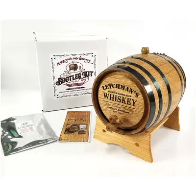 Personalized Bourbon Whiskey Bootleg Kit