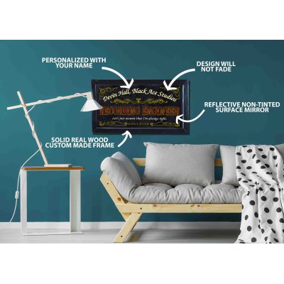 Personalized 'Recording Engineer' Decorative Framed Mirror