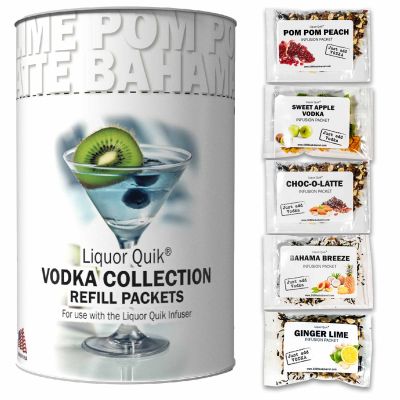 Liquor Quik Vodka Collection Infusion Packets