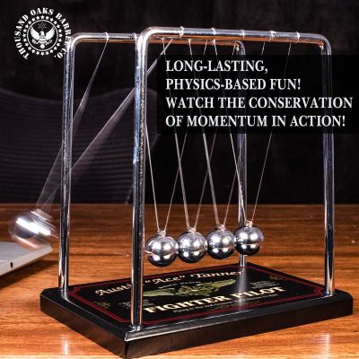 Fighter Pilot Newton's Cradle (Personalized)