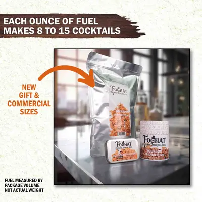 Bourbon Resurrection - Luxury Foghat Culinary Smoking Fuel