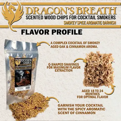 Dragons Breath Cinnamon Amira Scented Wood Shavings (8oz)