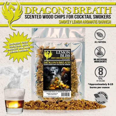 Dragons Breath Lemon Bliss Scented Wood Shavings (8oz)