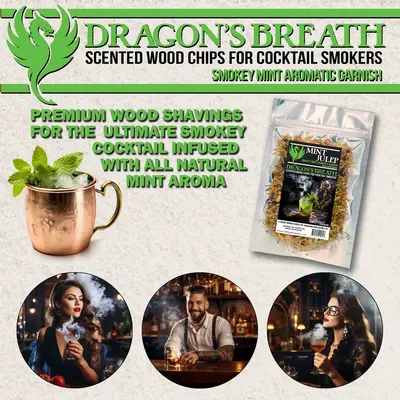 Dragons Breath Mint Julep Scented Wood Shavings (8oz)