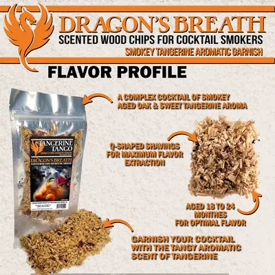 Dragons Breath Tangerine Tango Scented Wood Shavings (8oz)